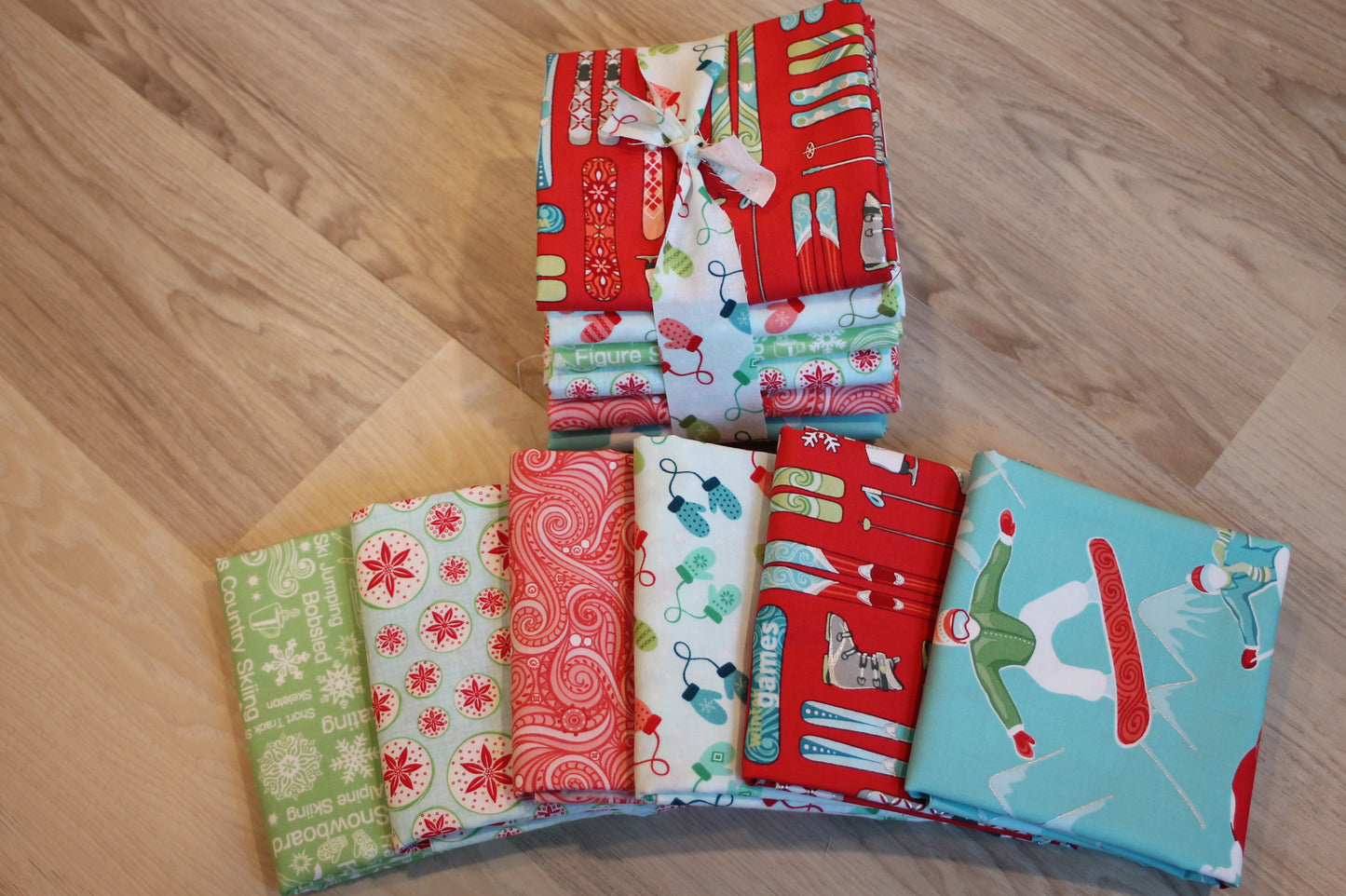 Winter Fabric Bundle ~ 6 Half Yard Bundle
