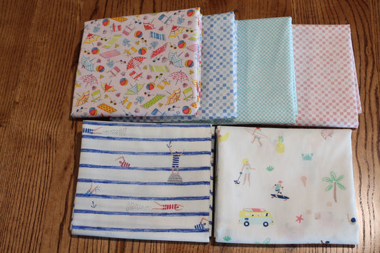 Summer Fun 2 I Fabric Bundle ~ 6 Half Yard Bundle