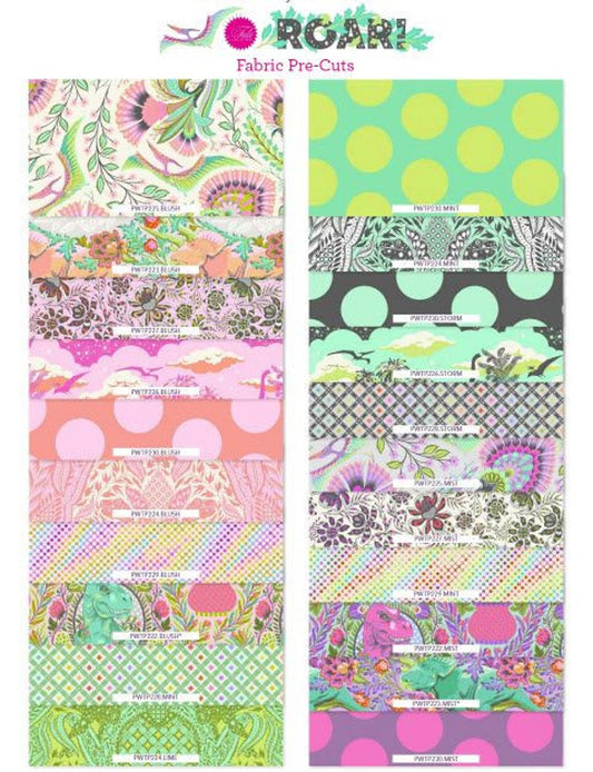 Tula Pink Roar! 5 Inch Charm Pack 42 Pieces