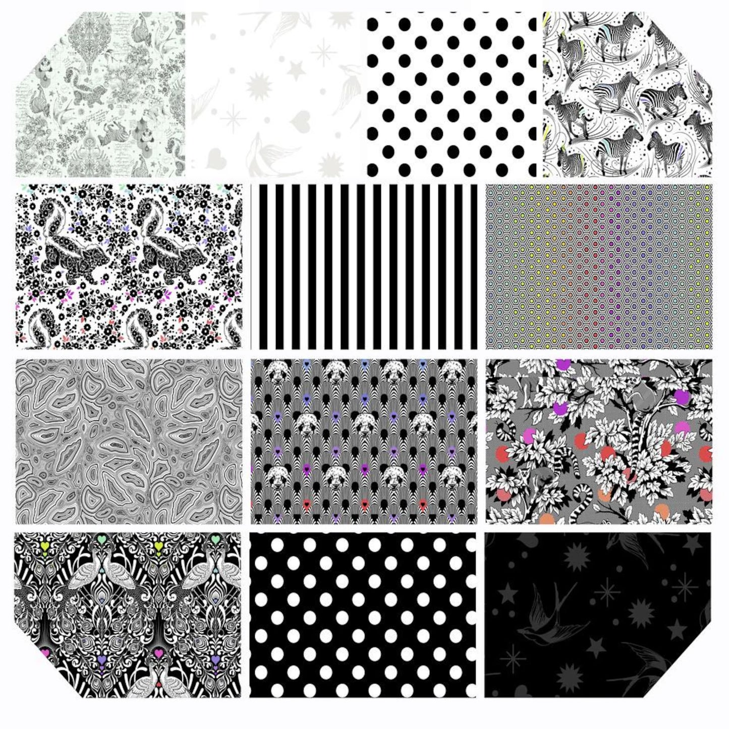 Tula Pink Linework 10" Charm Pack 42 Pieces